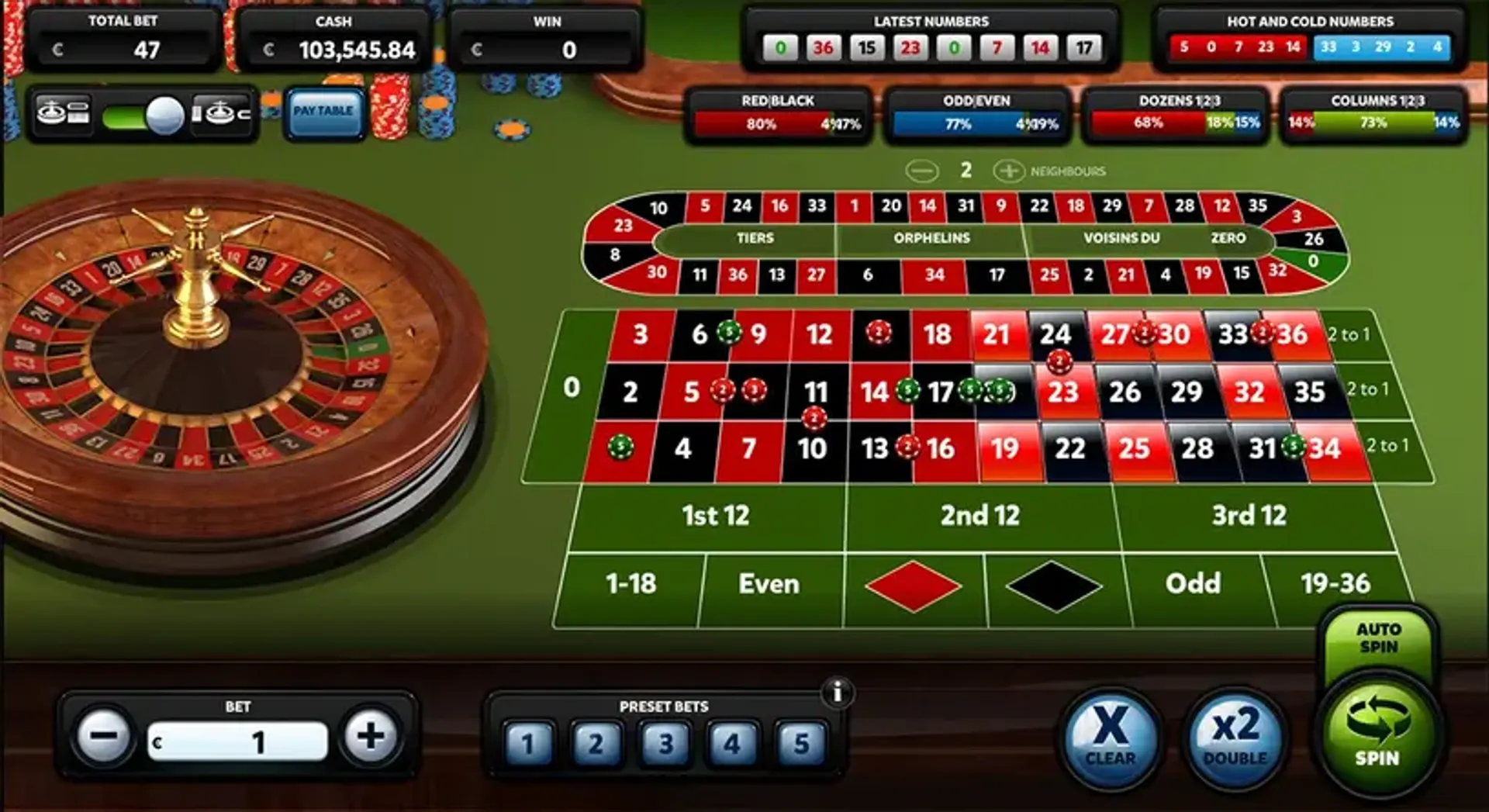 roulette-european-online